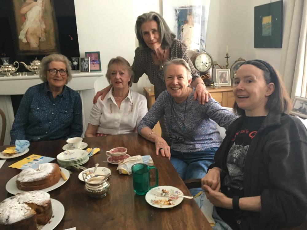 Marietta Krikhaar hosted her second charity coffee morning for NA