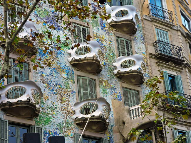 Gaudi architecture, Barcelona