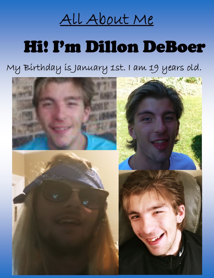 Dillon DeBoer 'All About Me' 1
