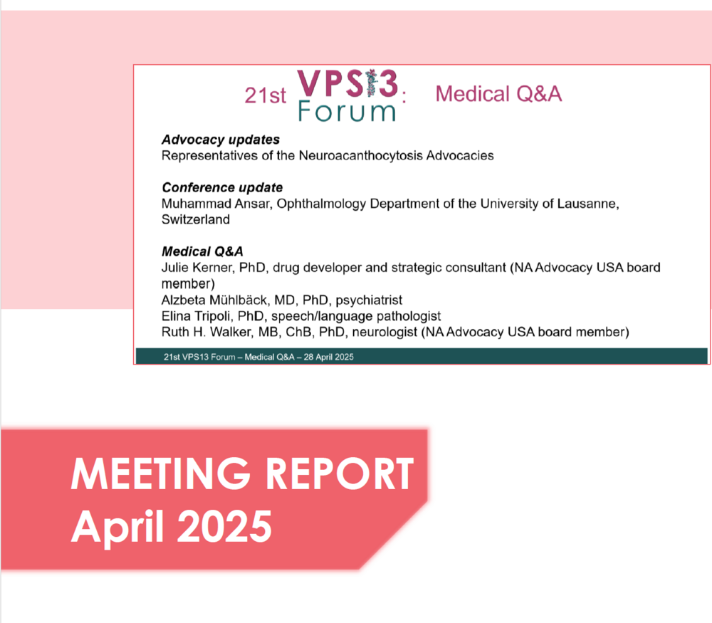 Cover image of the report from 21st VPS13 Forum, April 2025