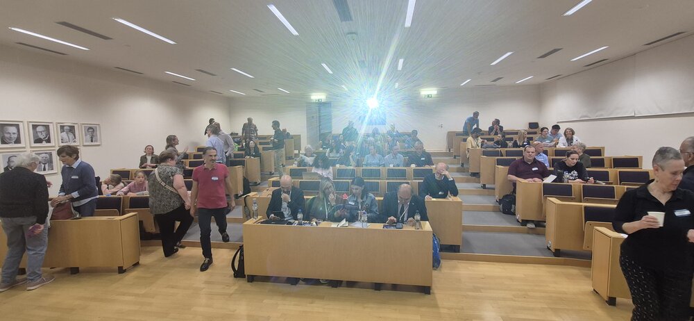 Day 1 - The Auditorium, where the scientific presentations took place