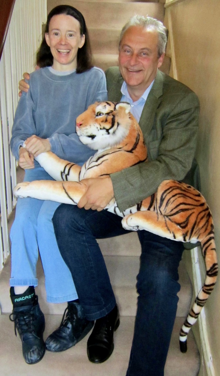 Alex Irvine and Professor Adrian Danek