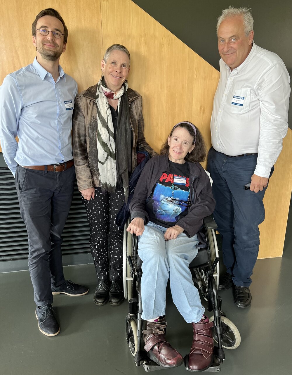 Dr Kevin Peikert, Professor Ruth Walker, Alex Irvine, Professor Adrian Danek