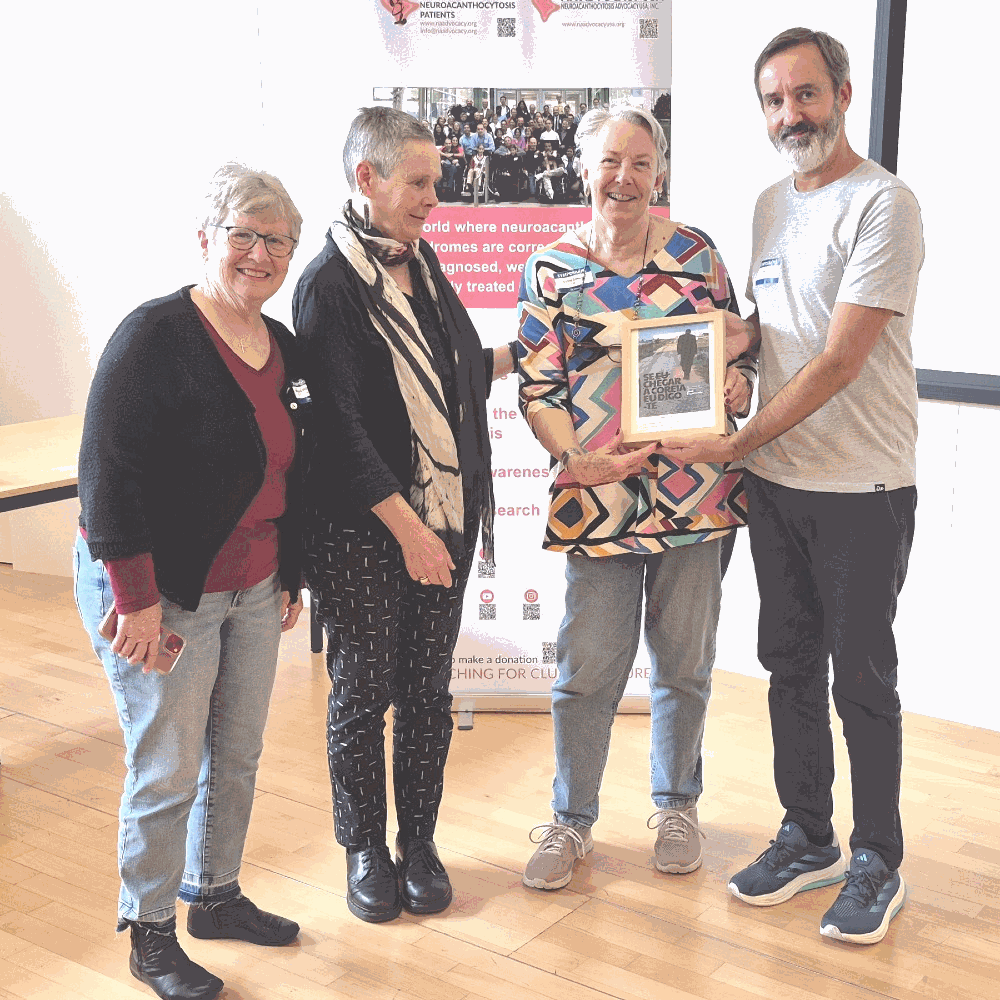 A lovely memory-award, the poster of the theatre play awarded by Mauro Corage to Ginger Irvine