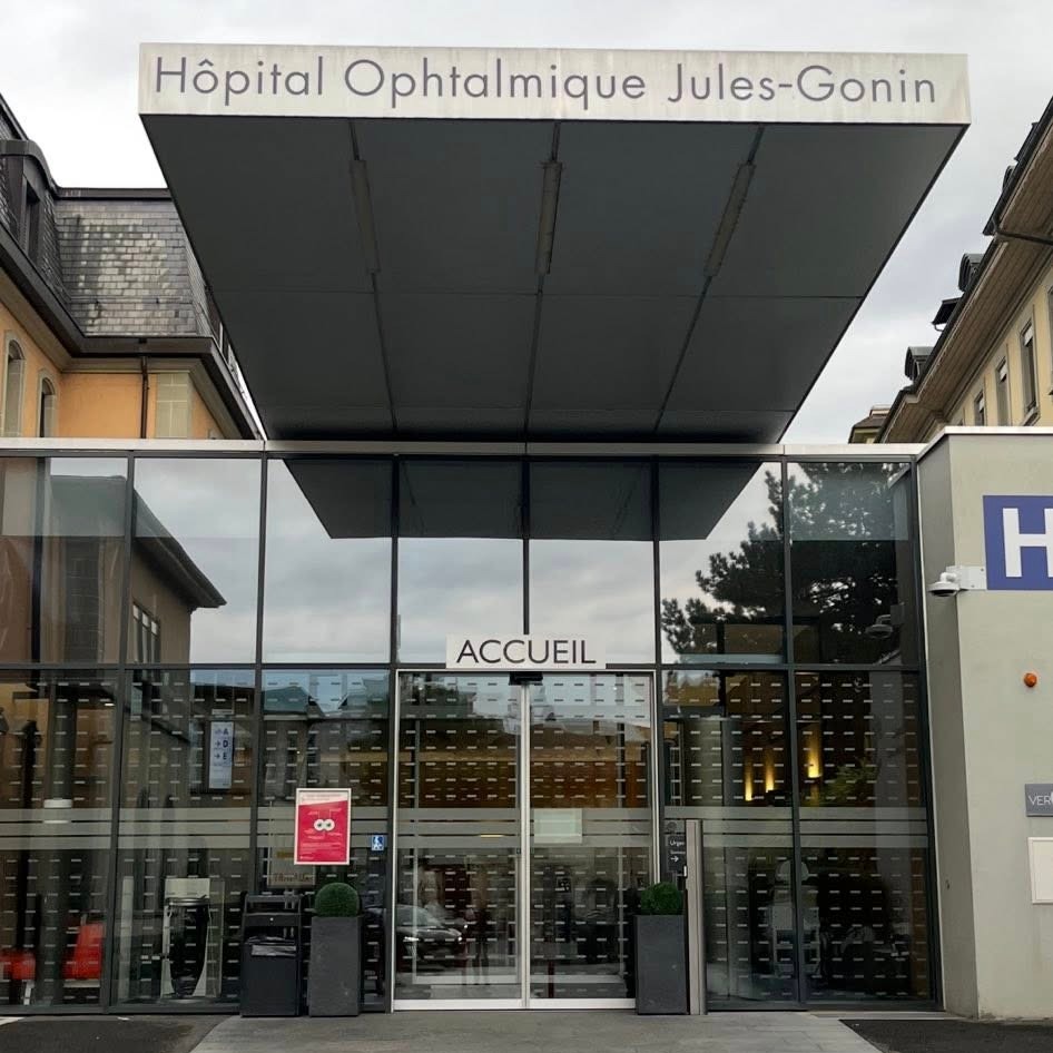 Our hosts, Jules-Gonin Eye Hospital in Lausanne, Switzerland
