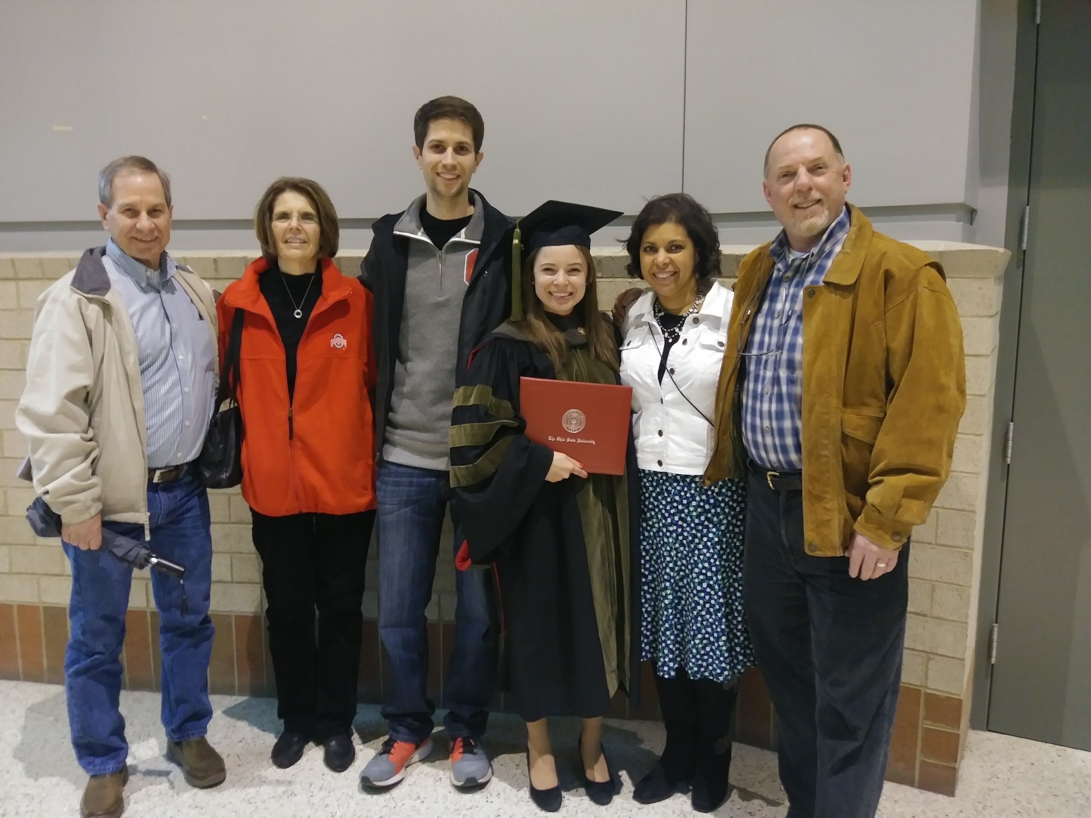 Veronica's graduation