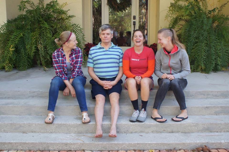 Daughters grown up, including our Finnish "daughter"