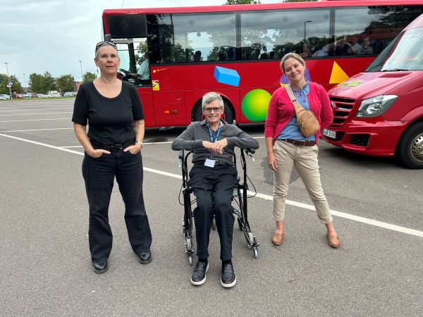Ruth Walker with Mark and Daughter #1, near Homburg