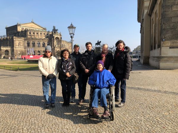 Mark with other patients at NA symposium held in Dresden, 2018